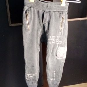 Zara boys distressed sweatpants